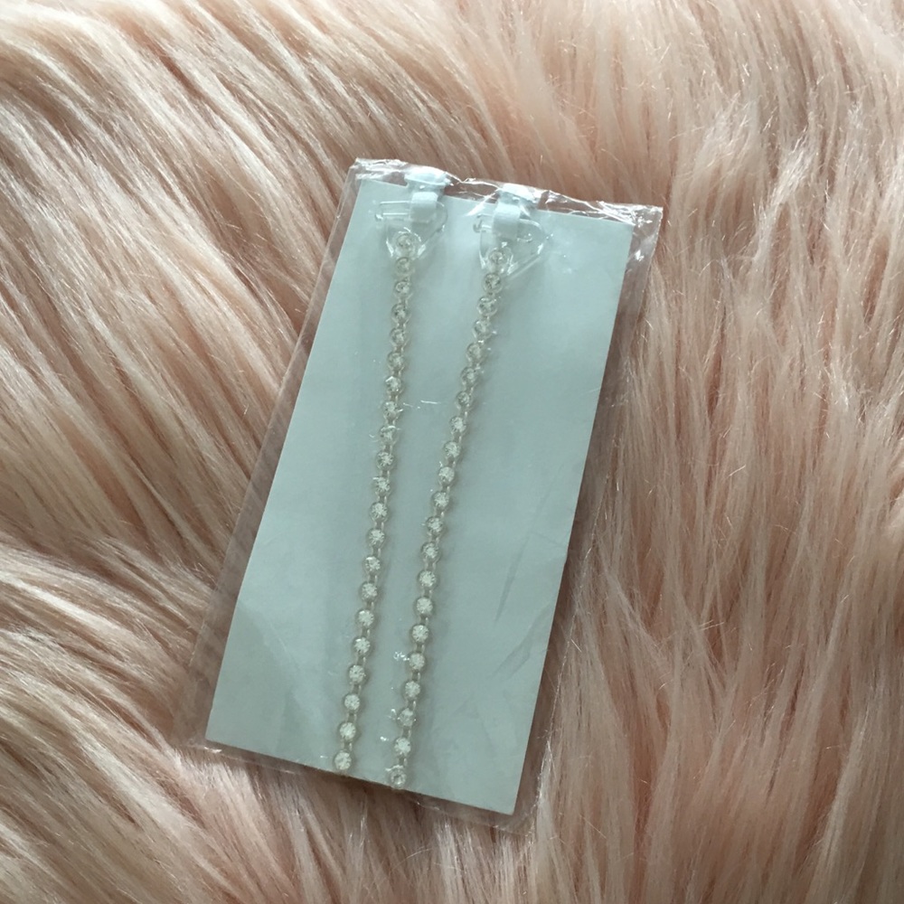 sparkly bra straps